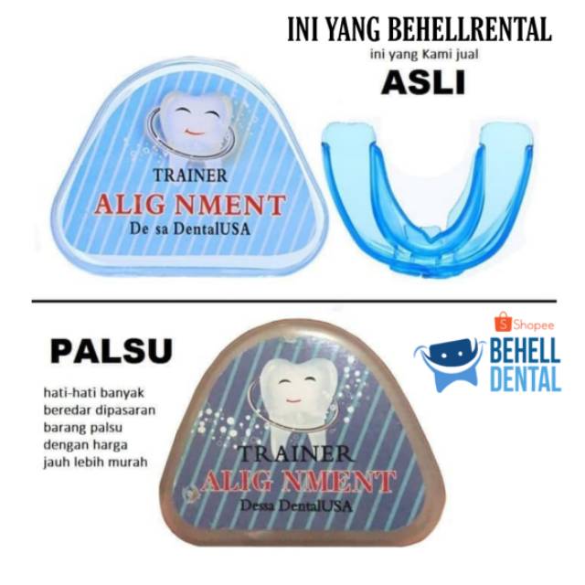 BEHELLDENTAL PERAPIH GIGI TANPA BEHEL ORIGINAL / TEETH TRAINER ALIGNMENT / ORTHO LEPASAN ORI