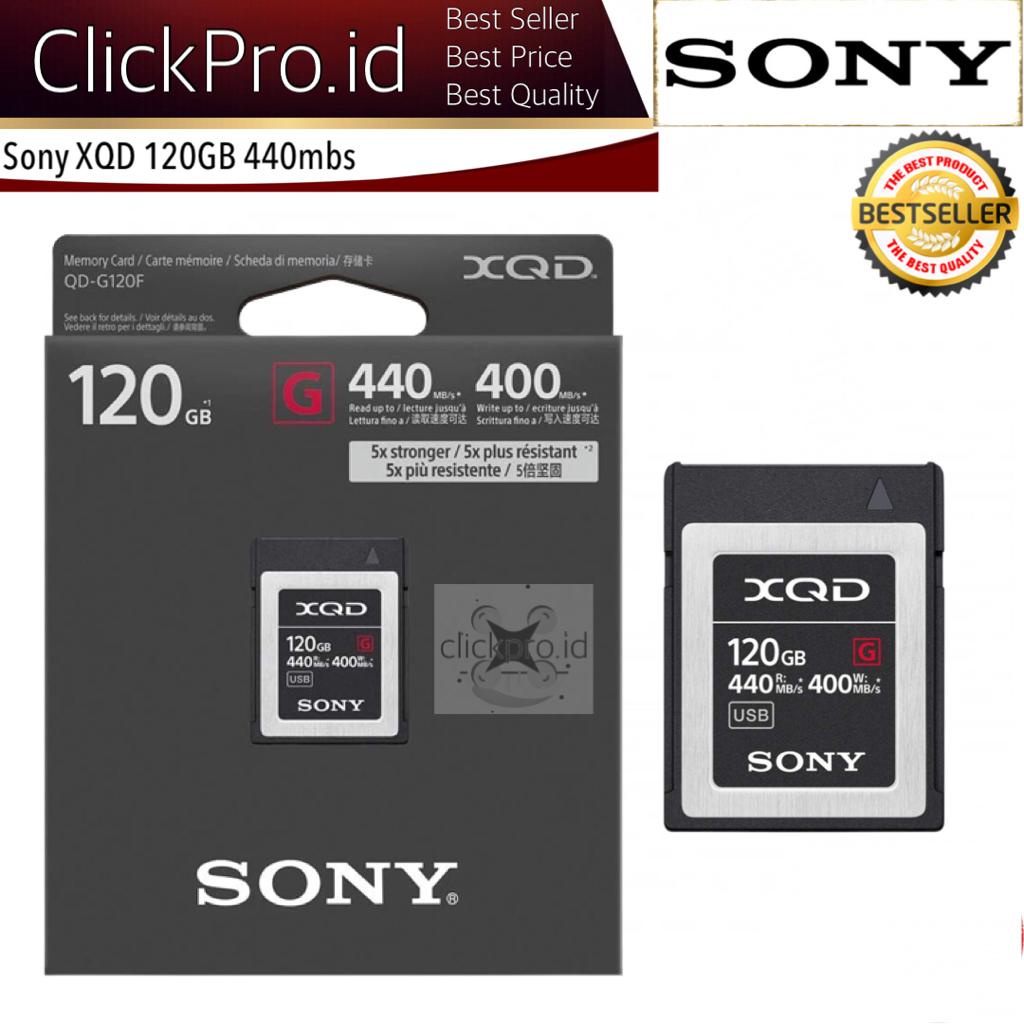 Sony 120GB G Series XQD Memory Card Sony XQD