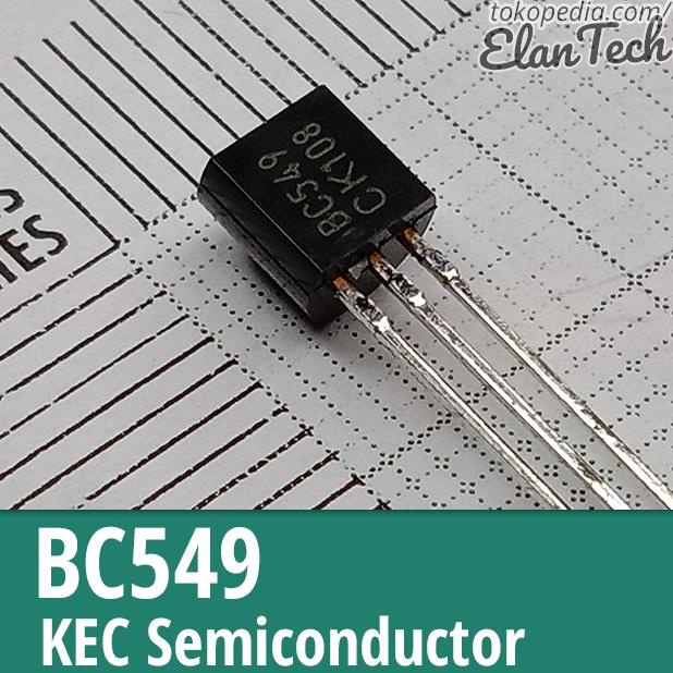 BC549 Original KEC BC 549 Bipolar NPN Transistor elant33 Ayo Beli