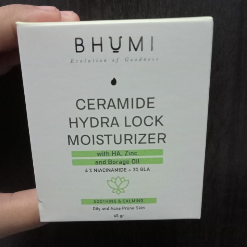Skincare Preloved BHUMI Ceramide Hydra Lock Moisturizer 45g