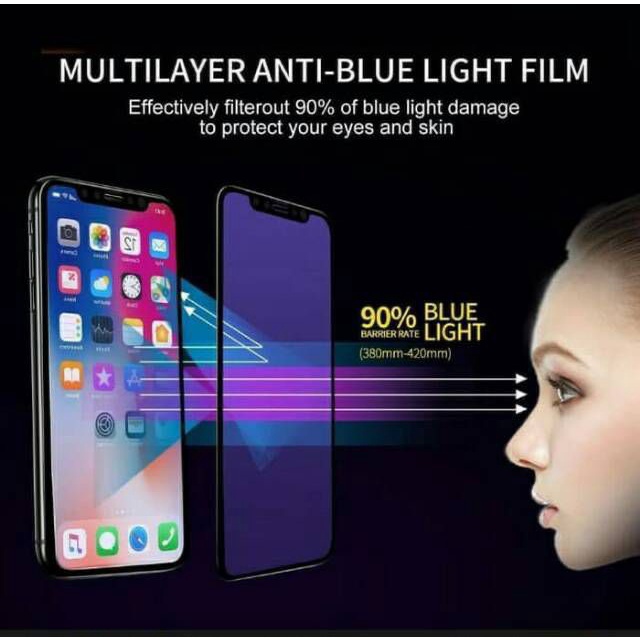 BOS - POCOPHONE X3 PRO | TEMPERED GLASS 10D BLUE LIGHT ANTI RADIASI