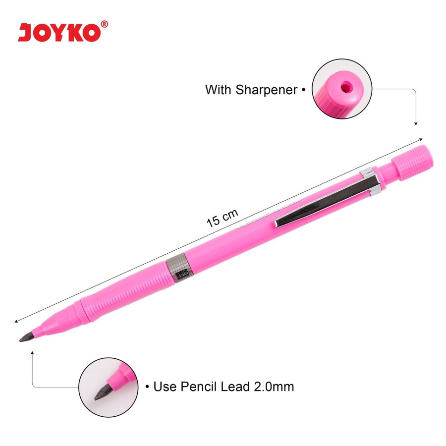 Mechanical Pencil / Pensil Mekanik Joyko MP-21 2.0mm