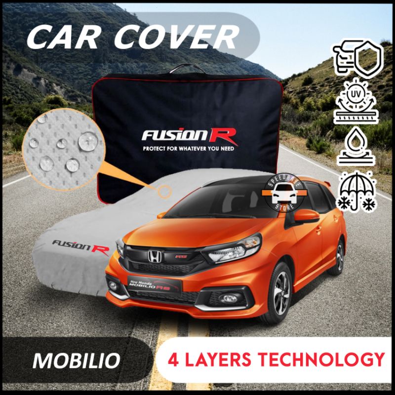 Cover Mobil Honda Mobilio Fusion R 4 Layer/Lapis Waterproof Outdoor