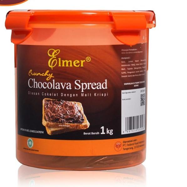 

10.10 STOK READY Elmer CHOCOMALTINE Crunchy 1 Kg ORIGINAL !