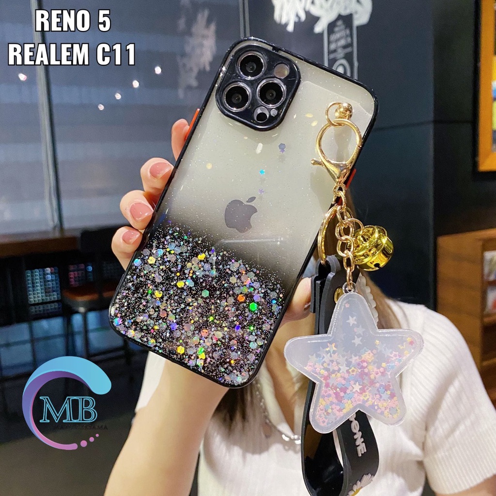 Y014 SOFTCASE FUZE GLITTER PELINDUNG KAMERA REALME C11 8 MB2441