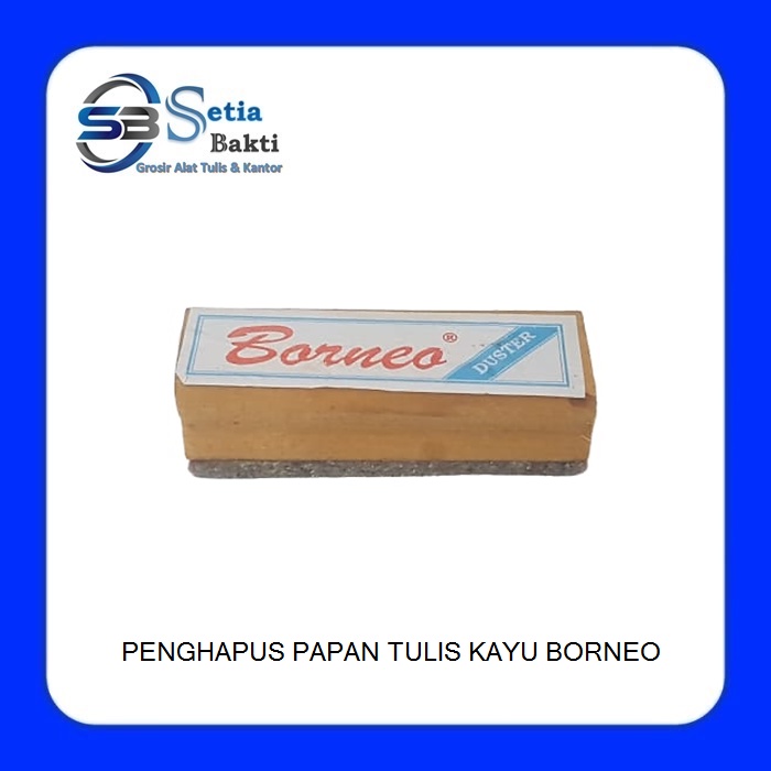 

BORNEO Penghapus Papan Tulis Kayu