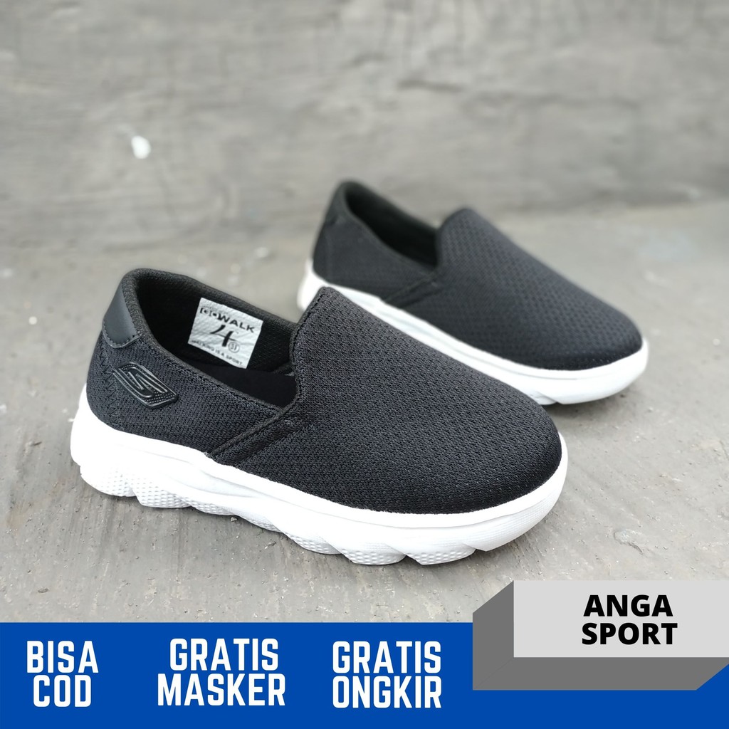 SEPATU ANAK SLIP ON SKECHERS GO WALK  SEPATU KETS KIDS CEWEK COWOK MADE IN VIETNAM