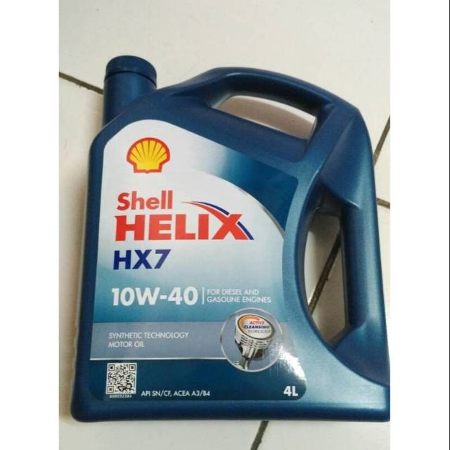 Oli Shell Helix HX7 10W-40 4LITER