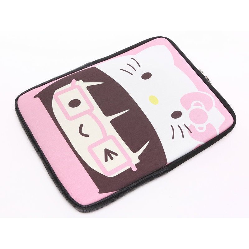 Tas Sarung Laptop Sleeve Softcase Helokitty Neoprene 13 inch - Pink