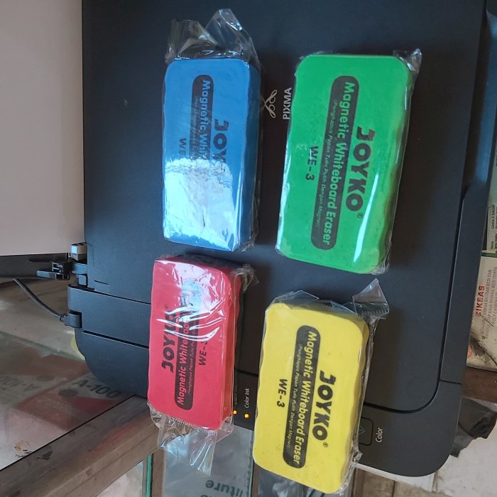 

Dijual Penghapus Magnet Papan Tulis Bagus