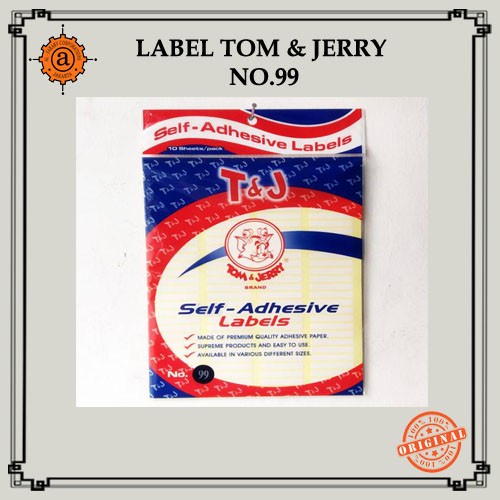

Label Tom & Jerry No.99