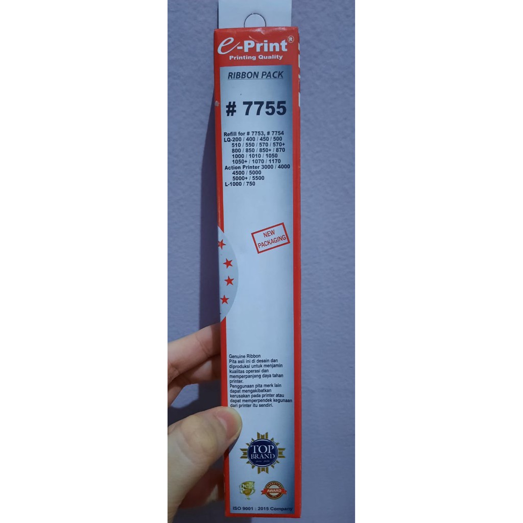 Reffil E-print Ribbon Pack 8758 7755