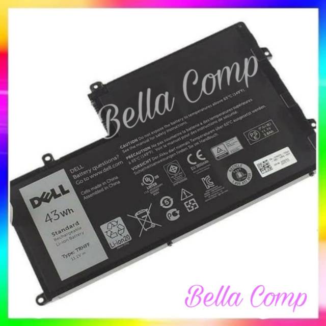 Baterai l batre Laptop DELL Inspiron 14 5442 5447 5448 15 5547 15 3550 5545 5548 TRHFF ORIGINAL