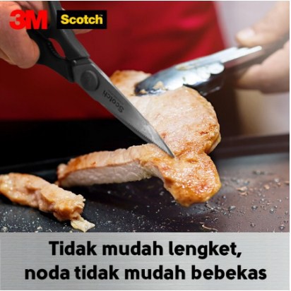 3M Scotch Gunting Dapur Premium Tahan Karat Kitchen Scissors KS-P - 1