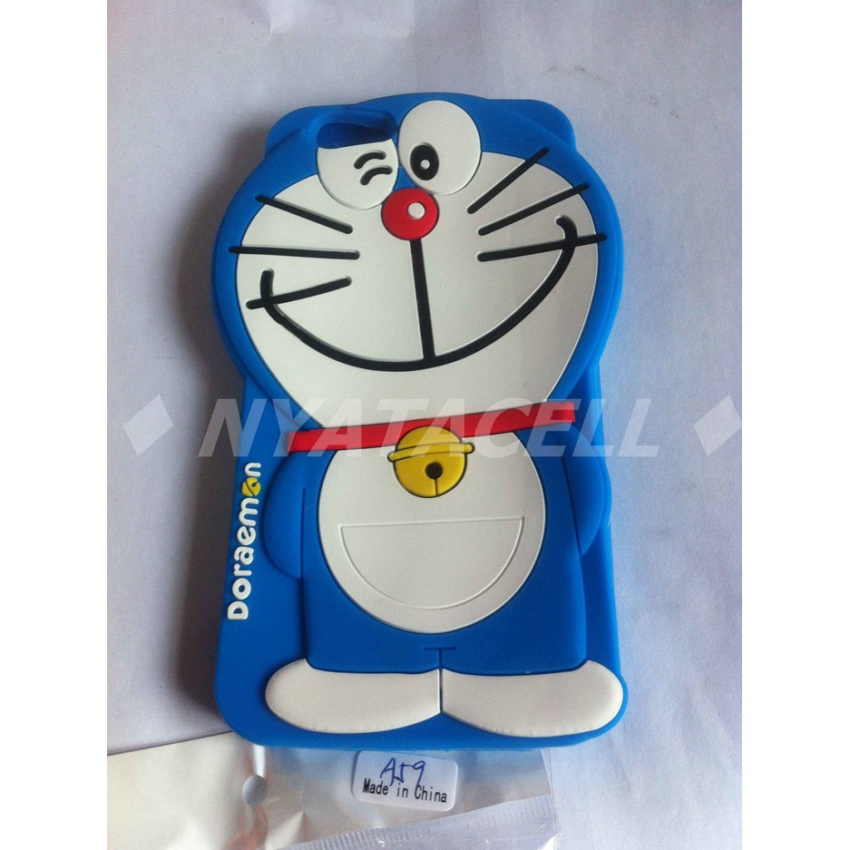 Promo Case 4D Doraemon Oppo F1S   A59  Karakter Softcase Soft 3D Kartun
