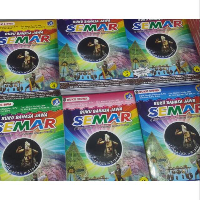 Buku SEMAR Basa Jawa SD Kelas 123456