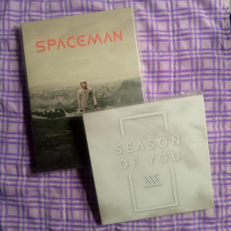 Album Mew Suppasit SPACEMAN (normal vers) & Season Of You (B vers) Fullset  - Official
