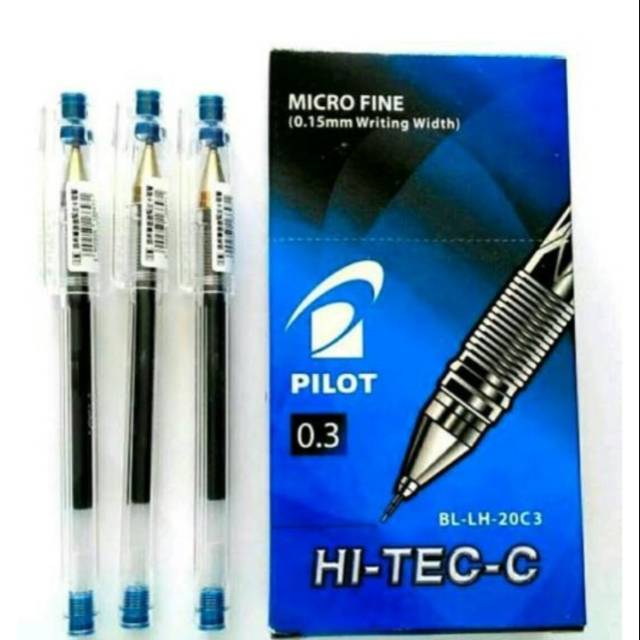 

[SIAP KIRIM] BISA COD - HITEC C PILOT PEN 0.3 (BIRU) - BOLPOIN MAKNA