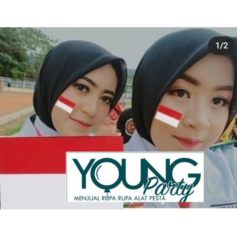 

stiker pipi Bendera Indonesia