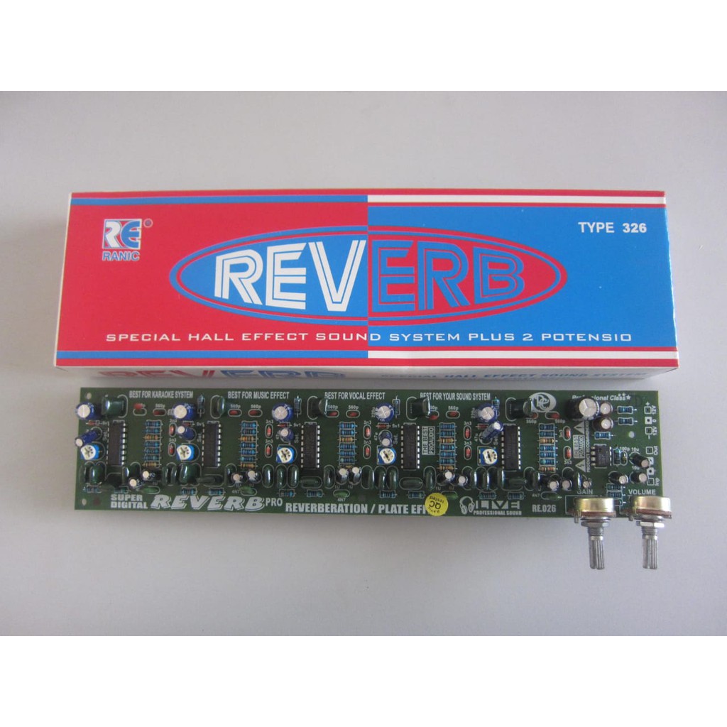 kit echo reverb 2 potensio