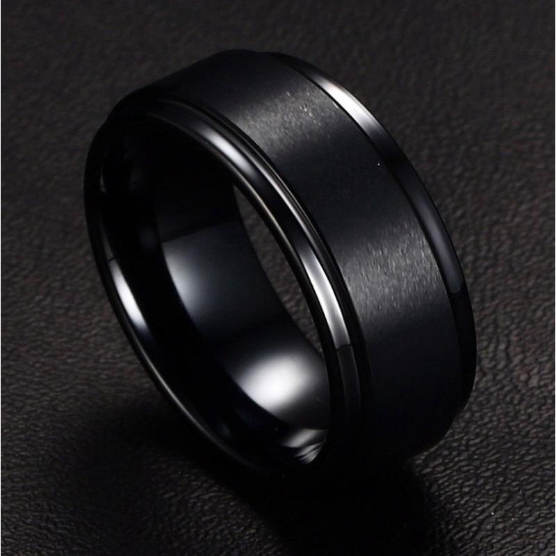 Cincin Bahan Stainless Steel Untuk Pria