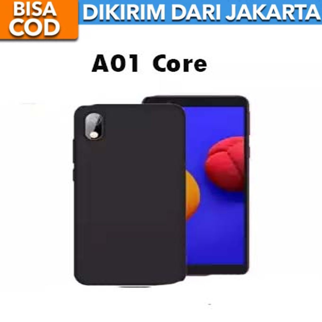 SoftCase Black Matte for Samsung Galaxy A01 Core