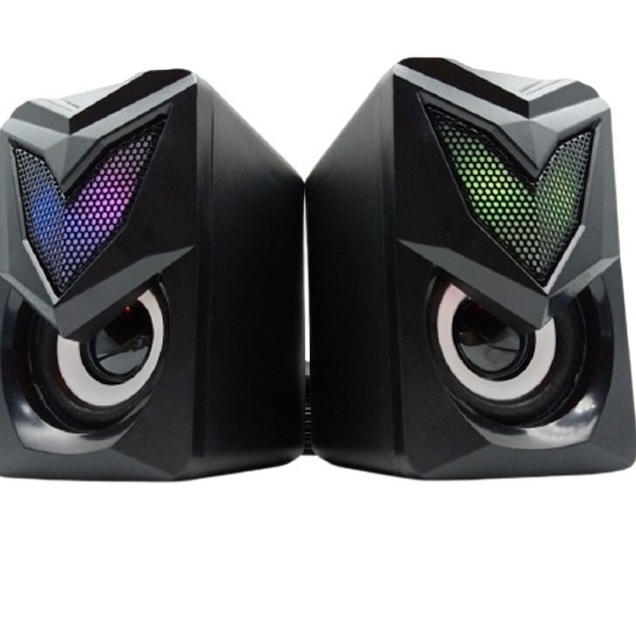 Speaker Aktif/Speaker duo Original Advance CLS-102 Speaker Komputer/laptop Gaming Speaker RGB Backlit Berkualitas