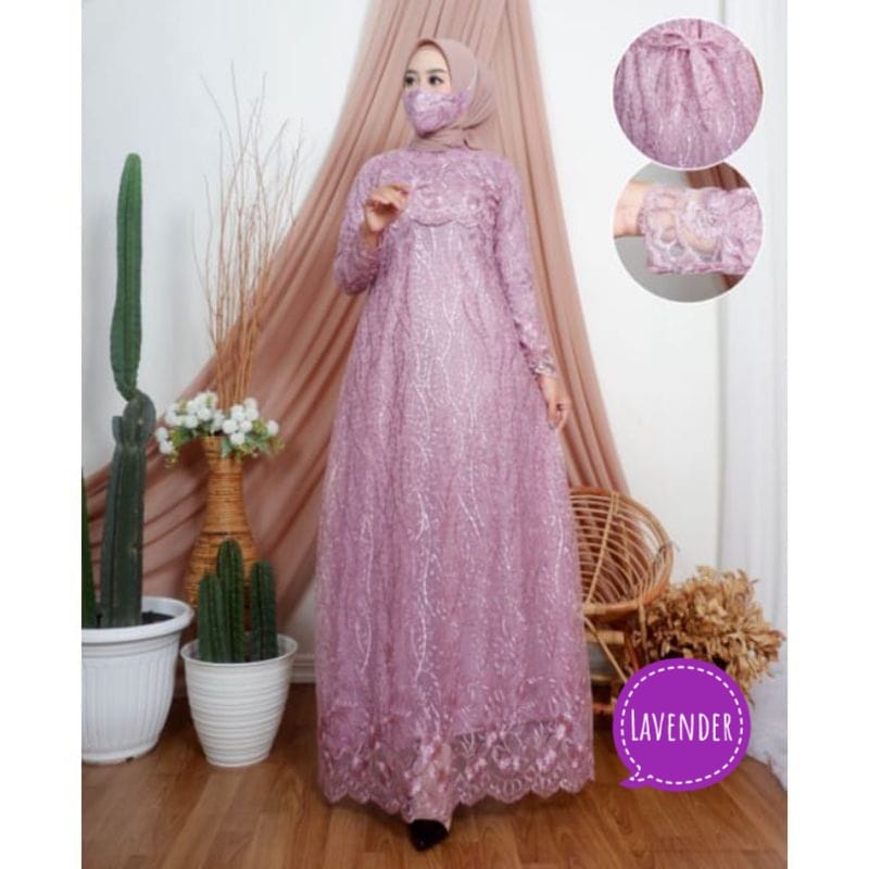 BJ - MAXI VINOLA - GAMIS VINOLA - GAMIS PESTA