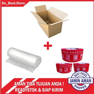 TAMBAHAN EXTRA PACKING DUS + BUBBLE + PLAKBAN FRAGILE + PLASTIK KHUSUS CUSTOMER LINAGIFTS