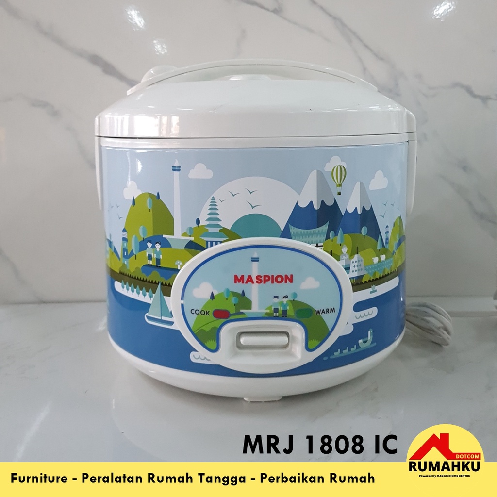 RICE COOKER MASPION - RICE COOKER 1..8L - MRJ 1808 IC - MASPION