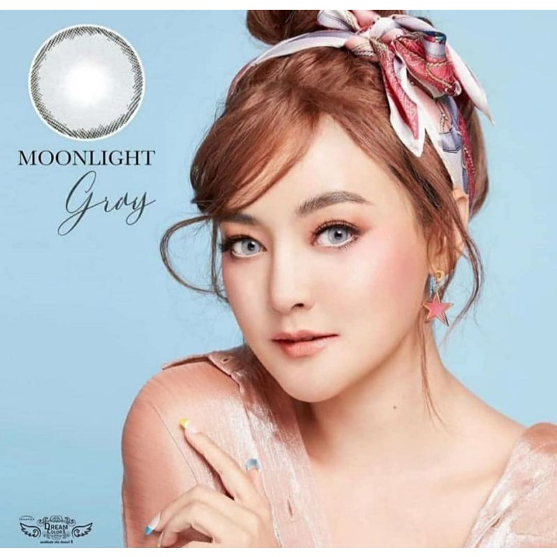 SOFTLENS MOONLIGHT GRAY BROWN NORMAL MINUS s.d -6.00