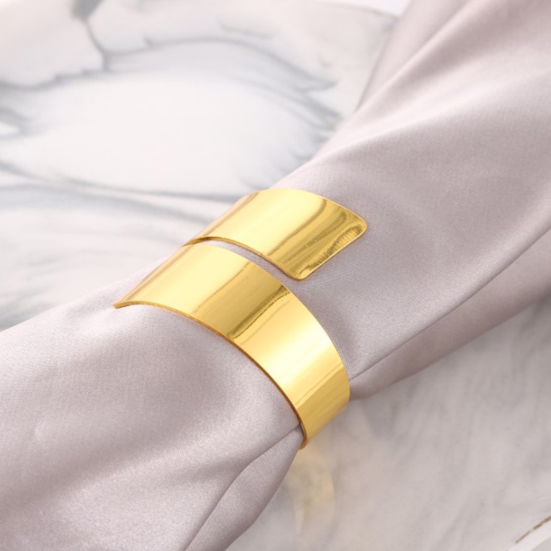 1pc Cincin Serbet Gaya Modern Untuk Hotel