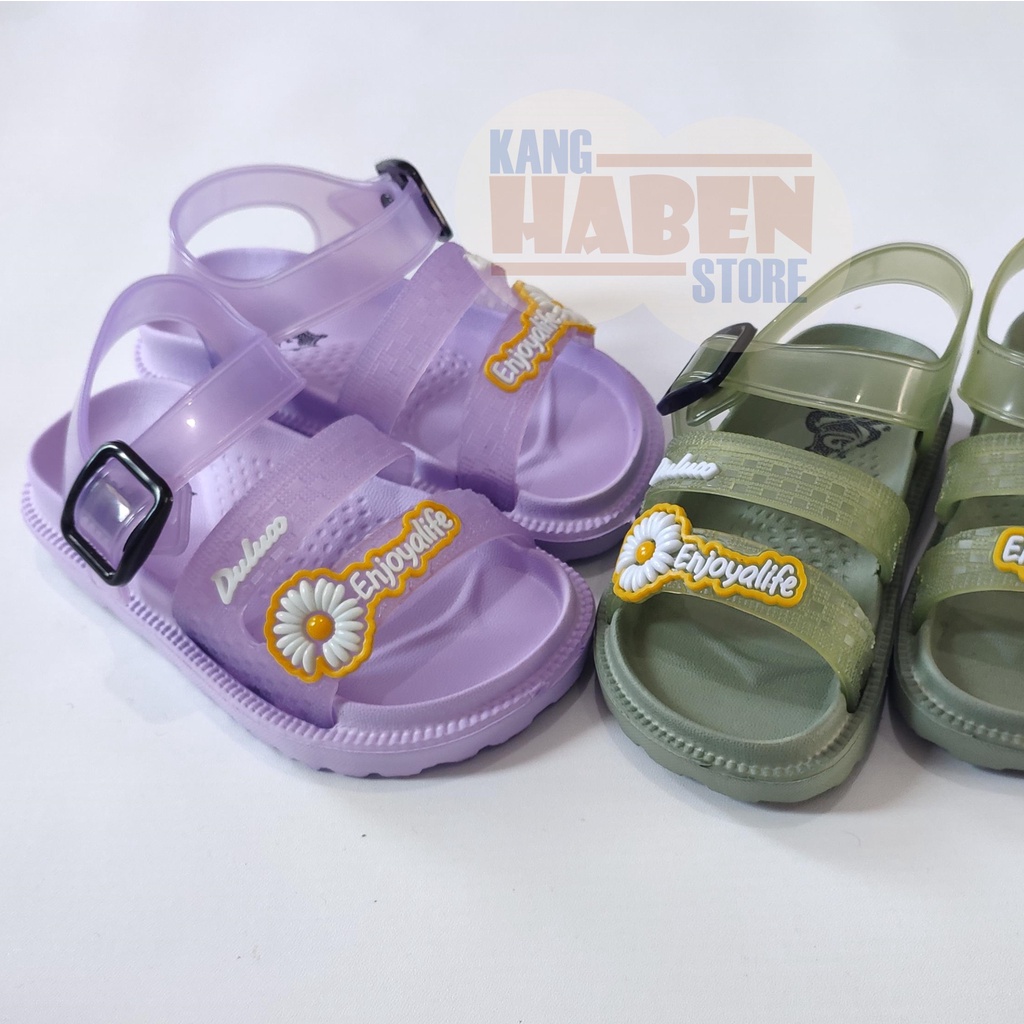 Sandal Pesta Karet Anak Kecil Bayi Balita Perempuan Lucu dan Nyaman 323ED