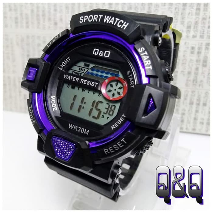 Pusat grosir jam tangan q&q digital pria jam tangan q&q pria qq 33a Jam Tangan Jam Tangan Digital