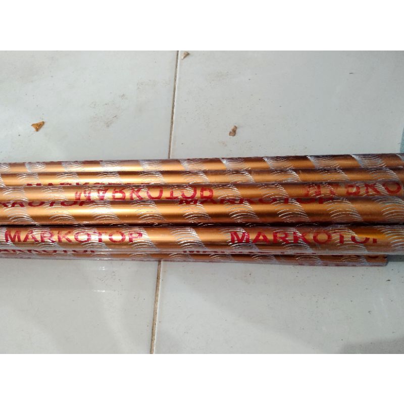 Besi gorden 1,5meter warna gold(batang besi saja)