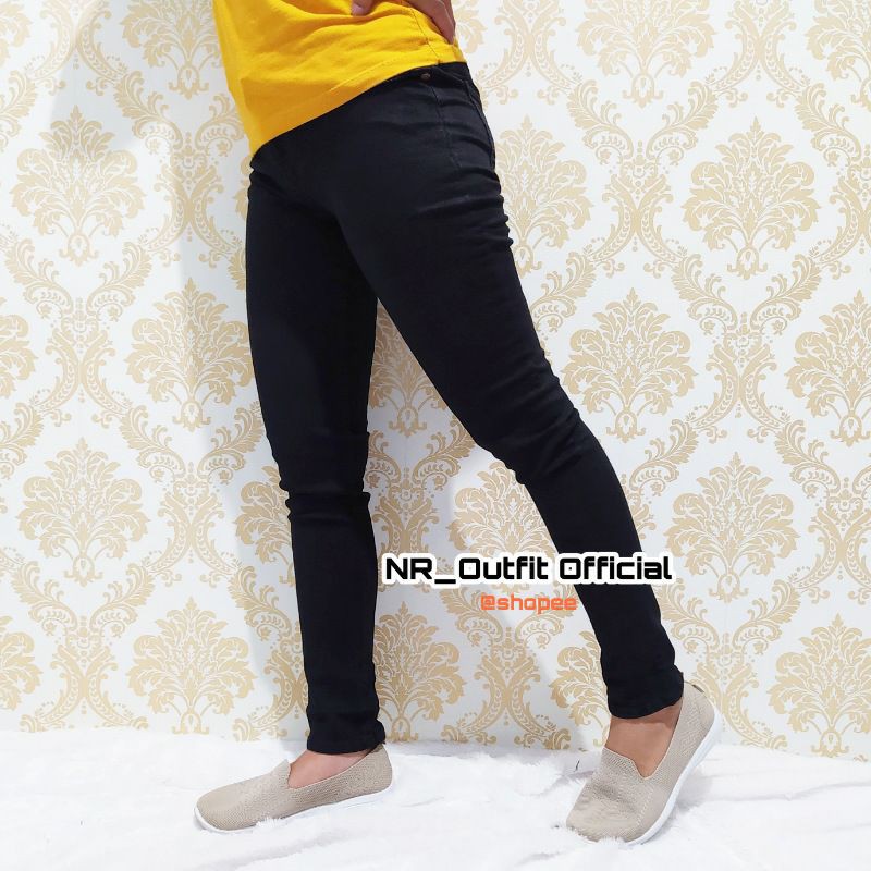 Celana Soft Jeans Panjang Wanita Tebal Premium Softjeans Cewek Legging Jegging NR_Outfit Official COD