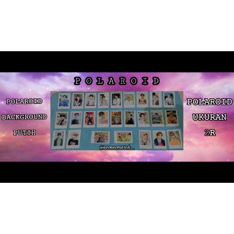 [PO] POLAROID 2R FRAME PUTIH {CUSTOM}