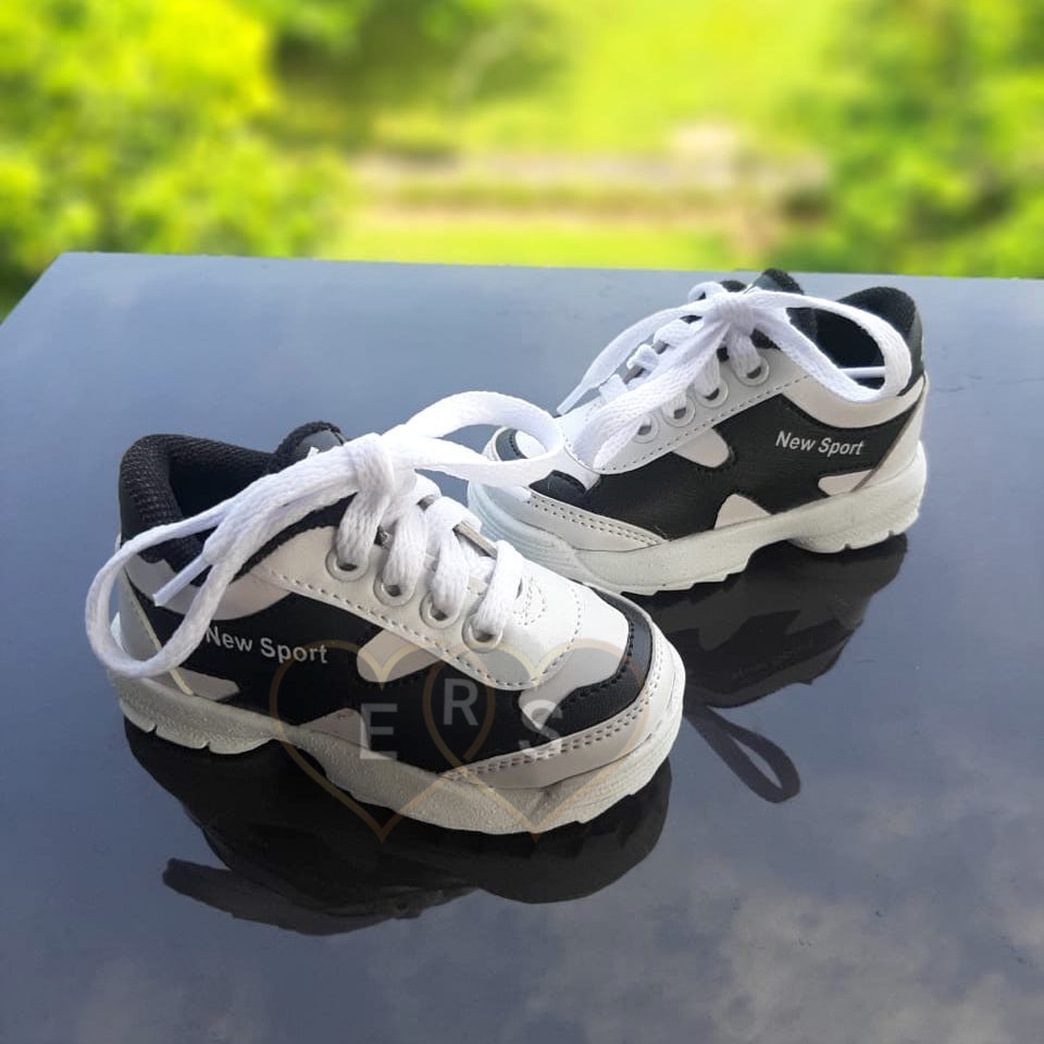 TOKOERS SSL06 Sepatu Sneaker Anak perempuan laki laki Unisex 1 2 3 4 5 6 7 8 9 tahun New Sport