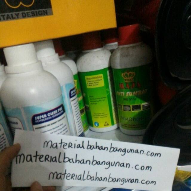 Raja sumbat anti sumbat cairan penghancur sumbatan anti mampet