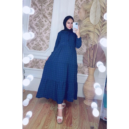 Gamis Crincle Uragiri Terbaru/Gamis Veronika