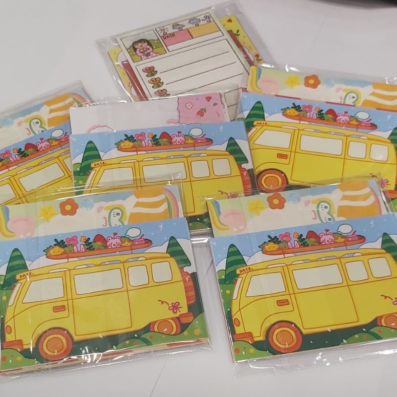 

35 Lembar Memopad Berbeda Motif Gambar