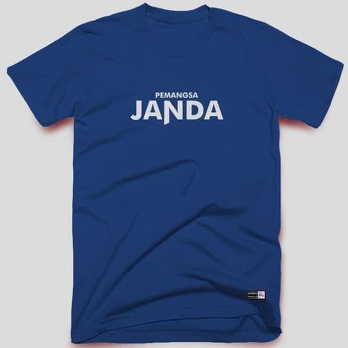 KAOS DISTRO COMBED 30'S KAOS KATA KATA PEMANGSA JANDA