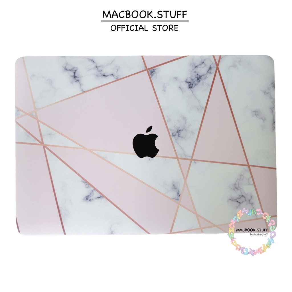 MACBOOK Case Casing Cover DRW GOLD LINING PINK EDITION  NEW AIR PRO RETINA 11 12 13 14 15 16 INCH NON /  WITH CD ROOM / TOUCHBAR / TOUCH ID / M1 2020 2021 2022