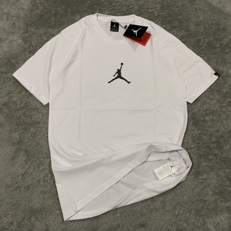 Kaos Tshirt Air Jordan Jumpan Logo Small Fulltag &amp; Lebel