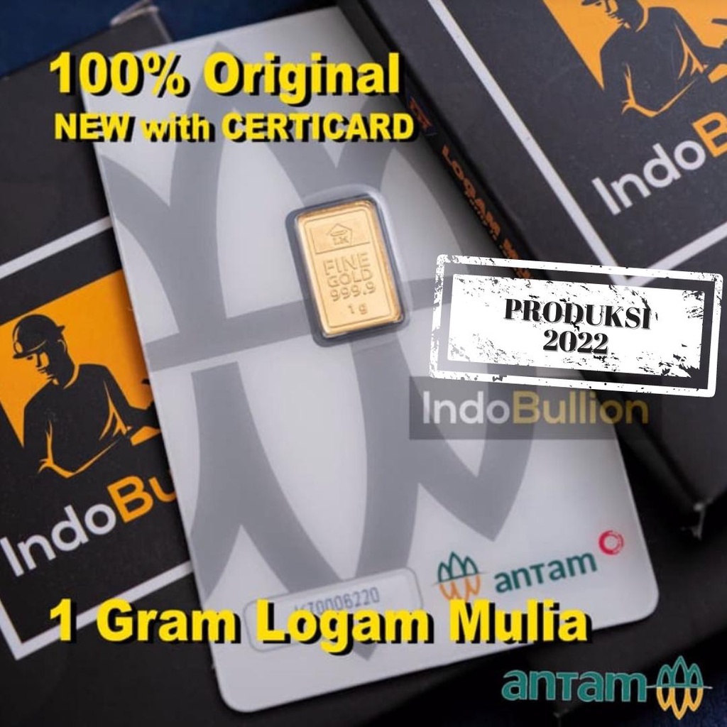 LM EMAS ANTAM 1 Gram, LOGAM MULIA TERBARU-1