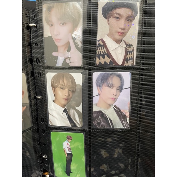 pc haechan suhum kihno, neozone, ncit photopack, favorite kihno poetic ver, ar sticker jewel case