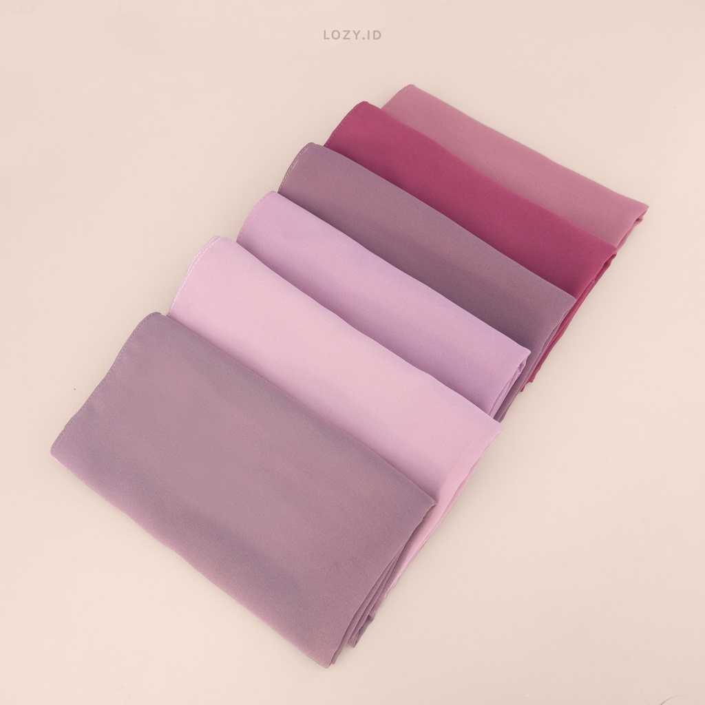 Lozy Hijab - Bawal Shawl ( Pashmina Ceruty Babydoll )-5