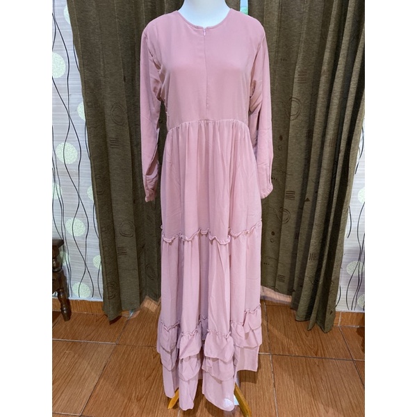 dress arsya rempel bawah