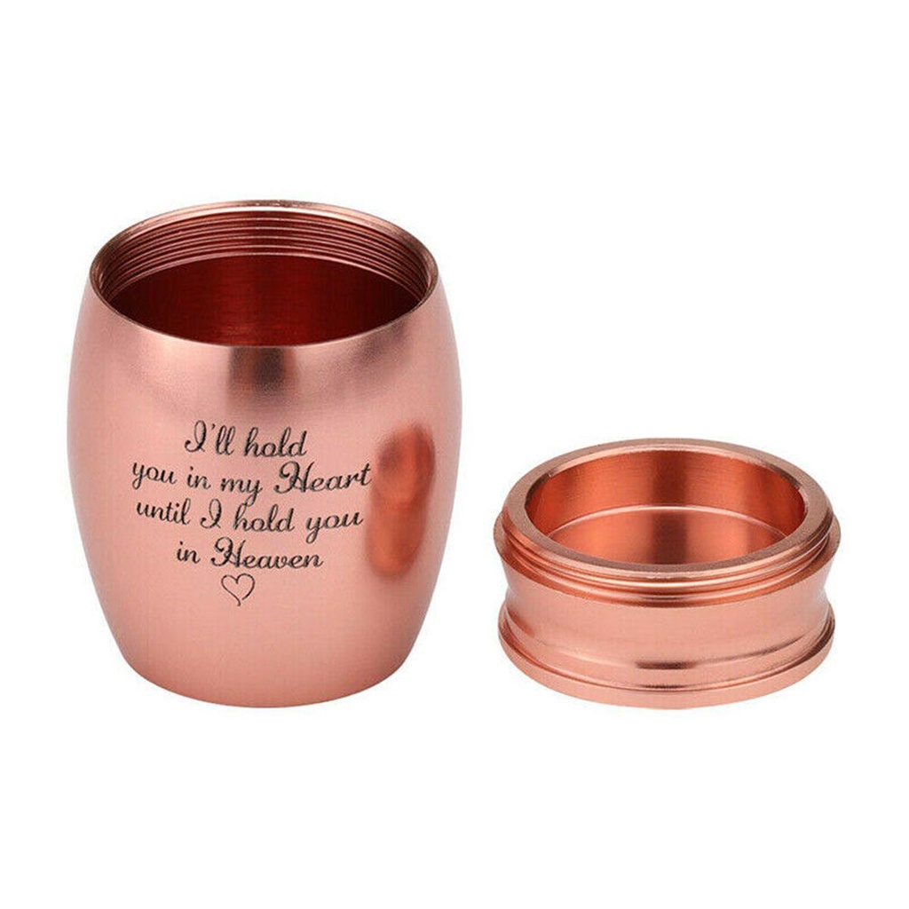 Toples Crem Pet Nanas Pet Kecil Pet Tercinta Aluminium Alloy Cremation Jar