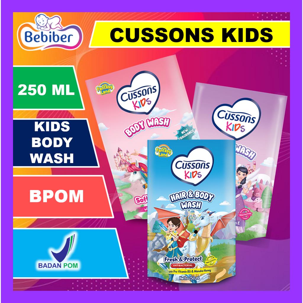 Cussons Kids Series Body Care / Kids Toothpaste Odol Anak / Kids Shampoo Anak / Sabun Shampoo / Hair And Body Wash /  Sikat Gigi Anak / Kids Cologne / BEBIBER